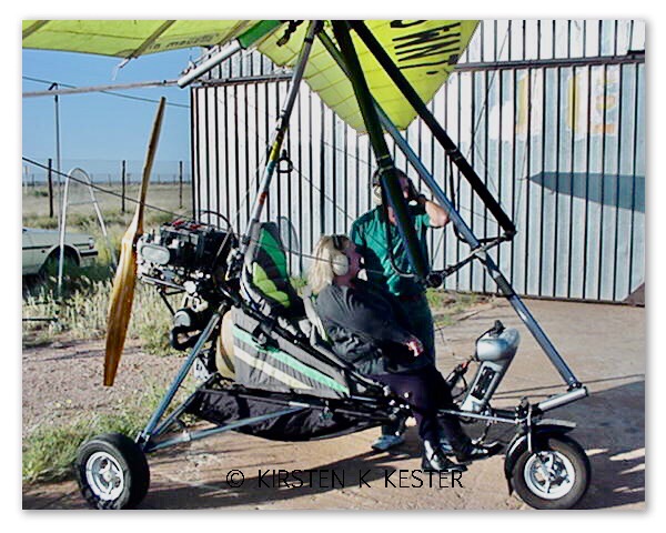 Flying micro-light above African wildlife @ Kirsten K Kester | InsightandVisions.com